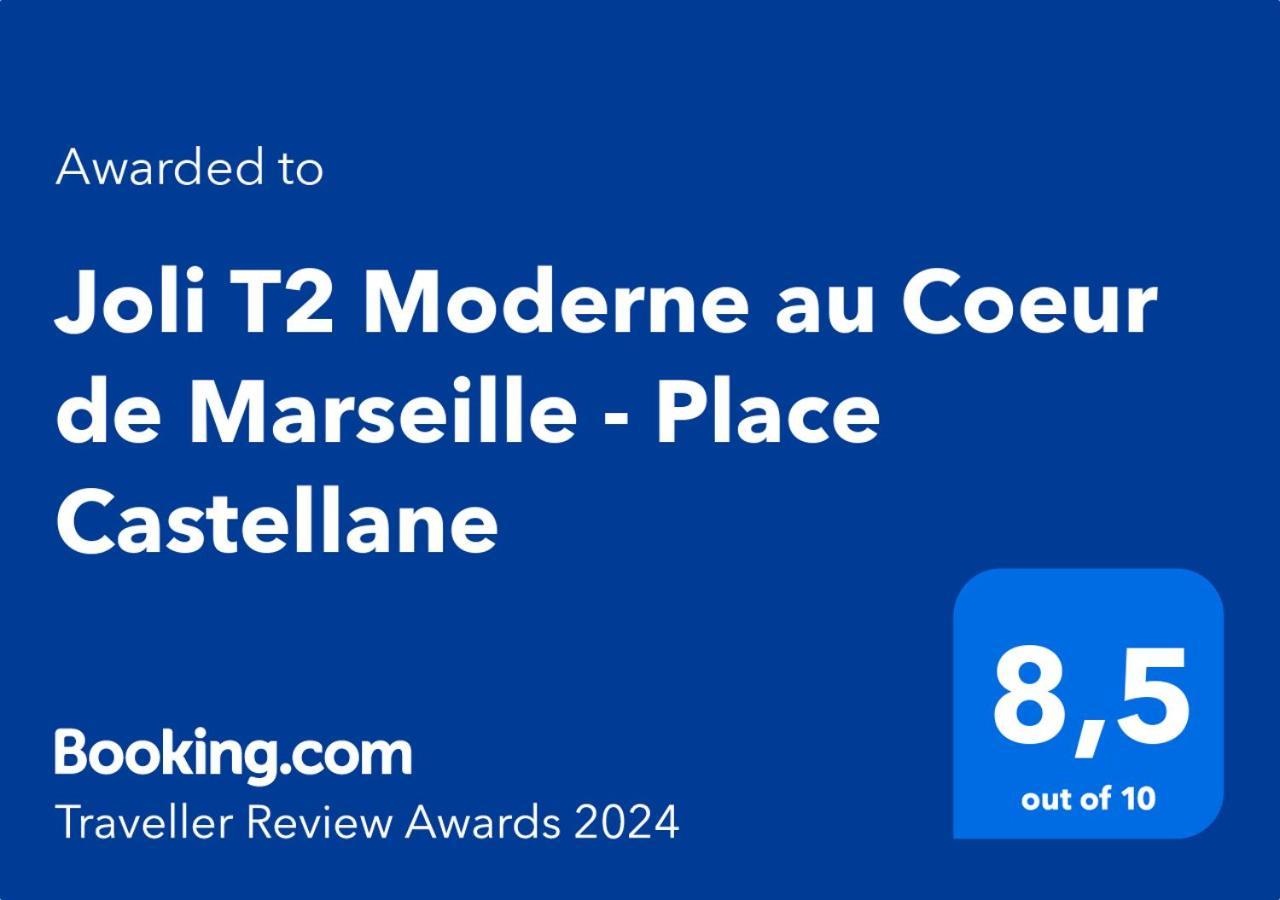 Joli T2 Moderne Au Coeur De Marseille - Place Castellane Dış mekan fotoğraf